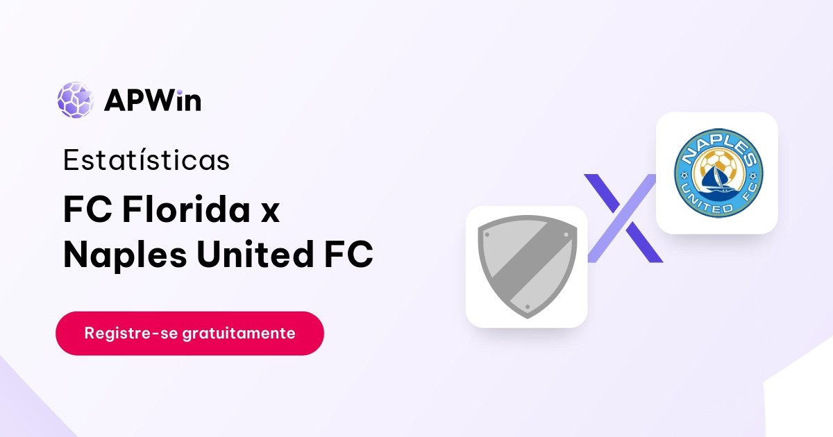 FC Florida x Naples United FC: Placar ao Vivo, H2H e Resultados
