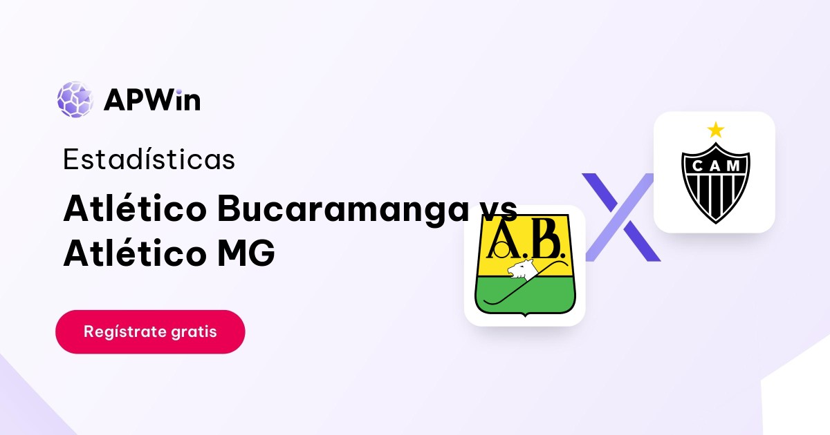 Atlético Bucaramanga vs Atlético MG: En vivo, Resultado y Estadísticas