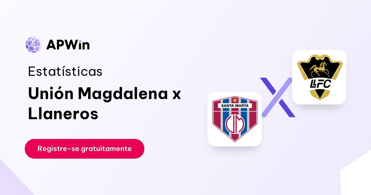 Unión Magdalena x Llaneros: Placar ao Vivo, H2H e Resultados