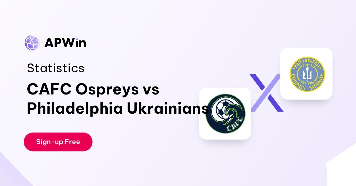 CAFC Ospreys vs Philadelphia Ukrainians Preview, Livescore and H2H