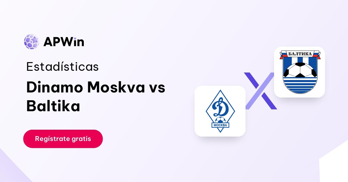 Dinamo Moskva vs Baltika: En vivo, Resultado y Estadísticas