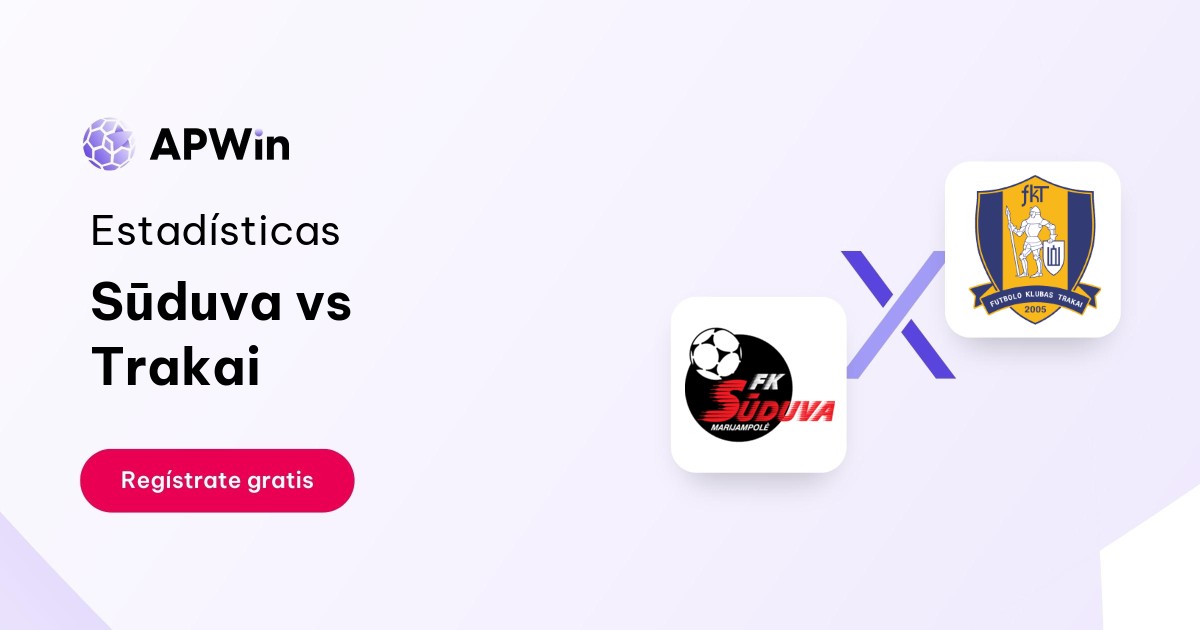 Sūduva vs Trakai: En vivo, Resultado y Estadísticas