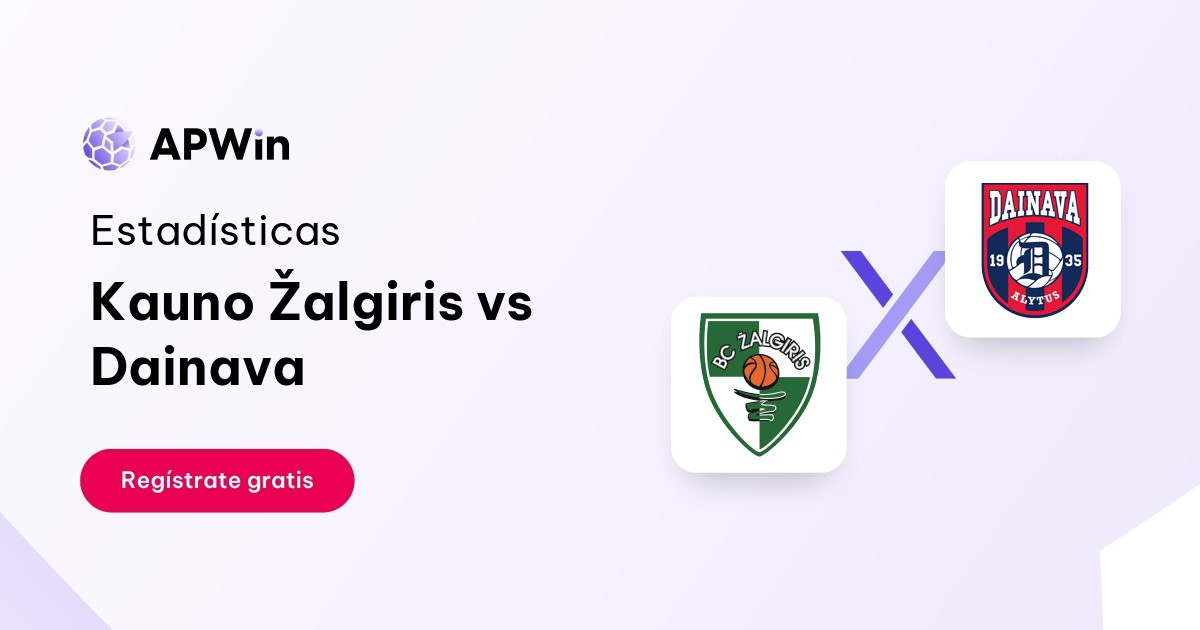 Kauno Žalgiris vs Dainava: En vivo, Resultado y Estadísticas
