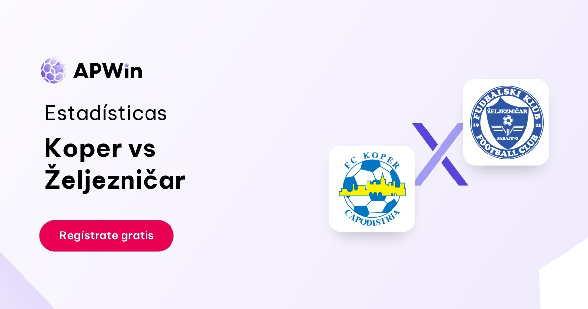 Koper vs Željezničar: En vivo, Resultado y Estadísticas