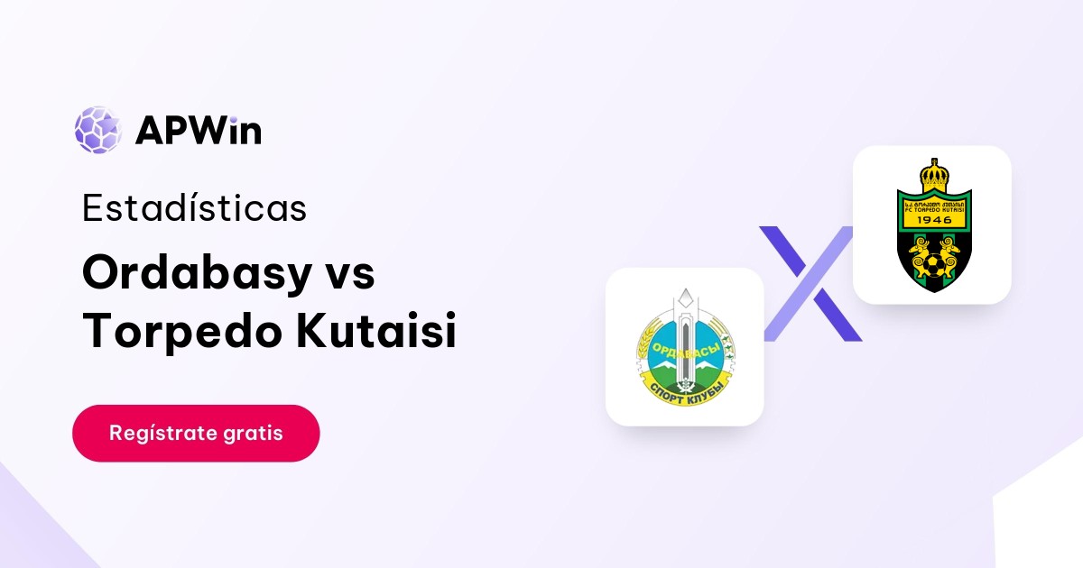 Ordabasy vs Torpedo Kutaisi: En vivo, Resultado y Estadísticas