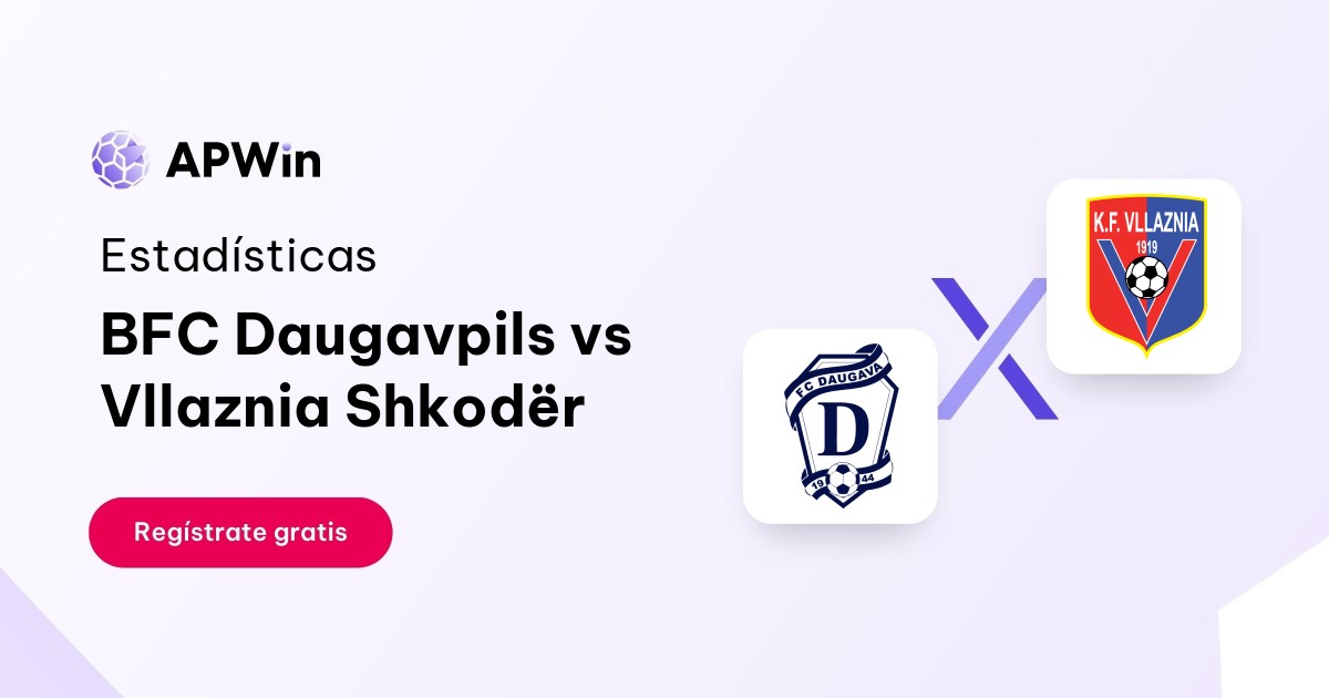 BFC Daugavpils vs Vllaznia Shkodër: En vivo, Resultado y Estadísticas