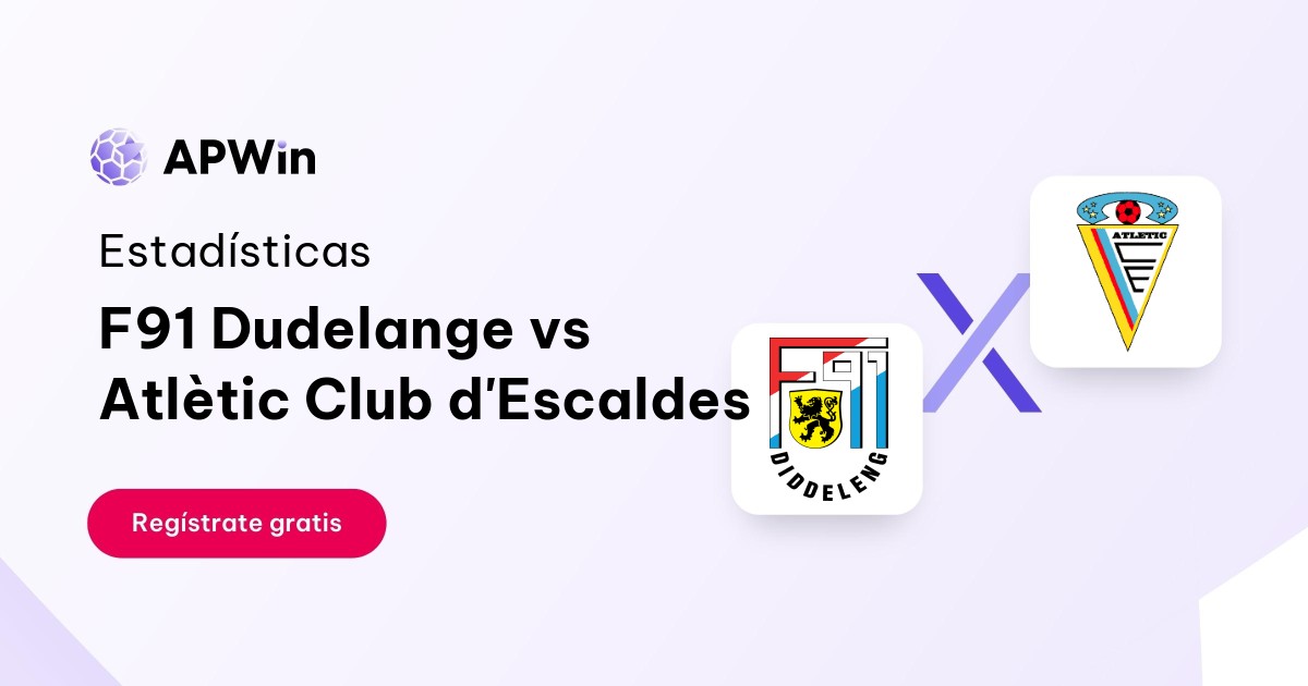 F91 Dudelange vs Atlètic Club d'Escaldes: En vivo, Resultado y Estadísticas