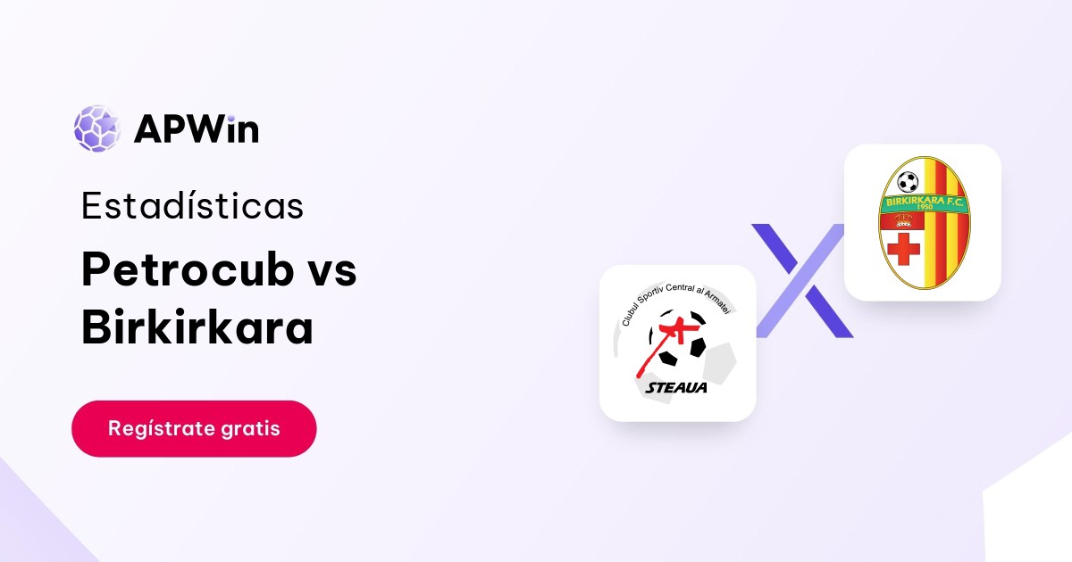 Petrocub vs Birkirkara: En vivo, Resultado y Estadísticas