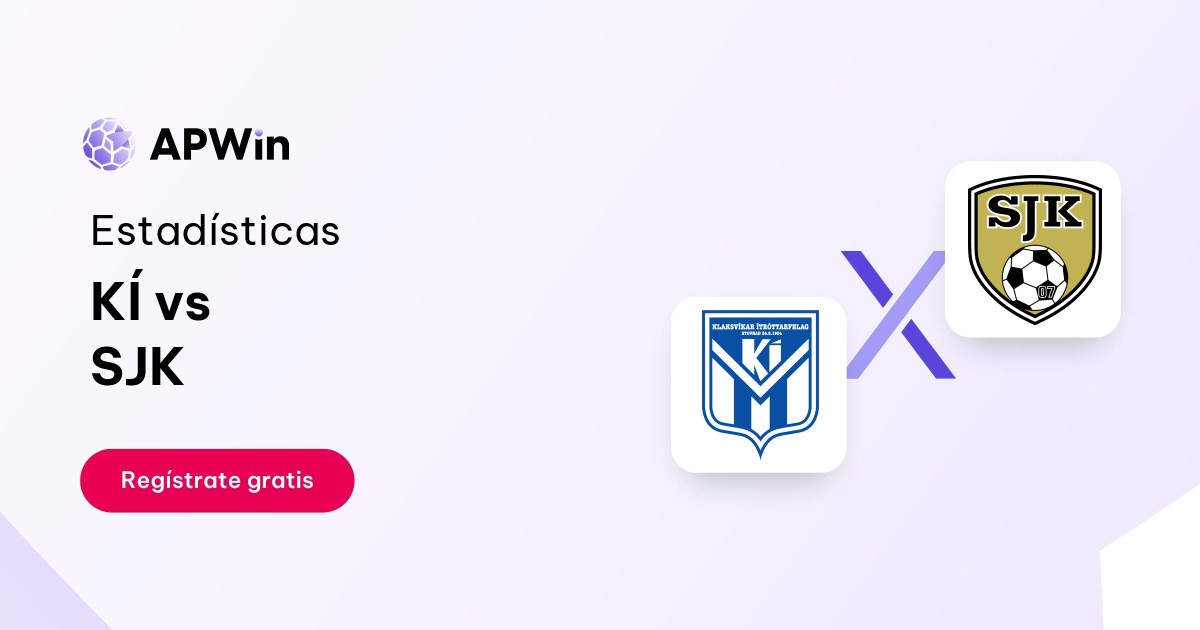 KÍ vs SJK: En vivo, Resultado y Estadísticas