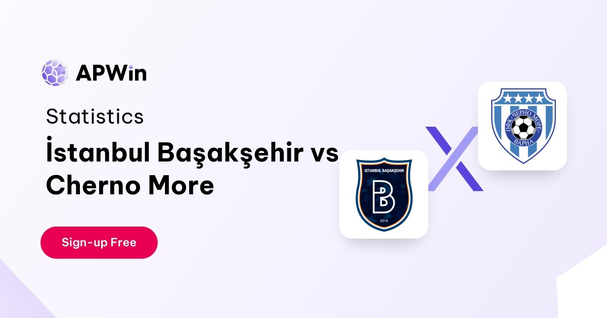 İstanbul Başakşehir vs Cherno More Preview, Livescore and H2H