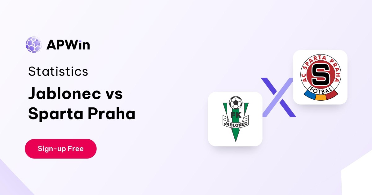 Jablonec vs Sparta Praha Preview, Livescore and H2H