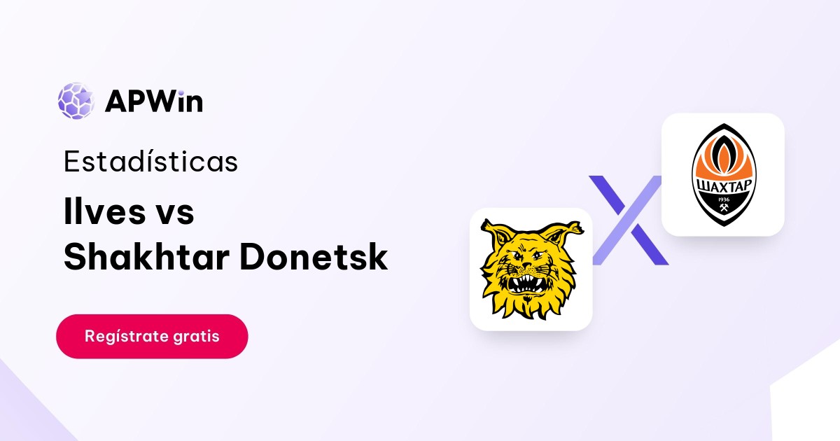 Ilves vs Shakhtar Donetsk: En vivo, Resultado y Estadísticas