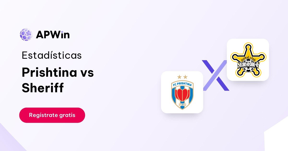 Prishtina vs Sheriff: En vivo, Resultado y Estadísticas