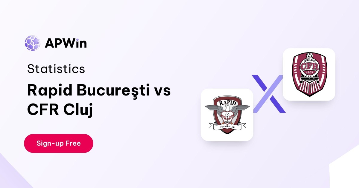 Rapid Bucureşti vs CFR Cluj Preview, Livescore and H2H