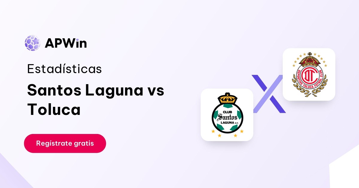 Santos Laguna vs Toluca: En vivo, Resultado y Estadísticas