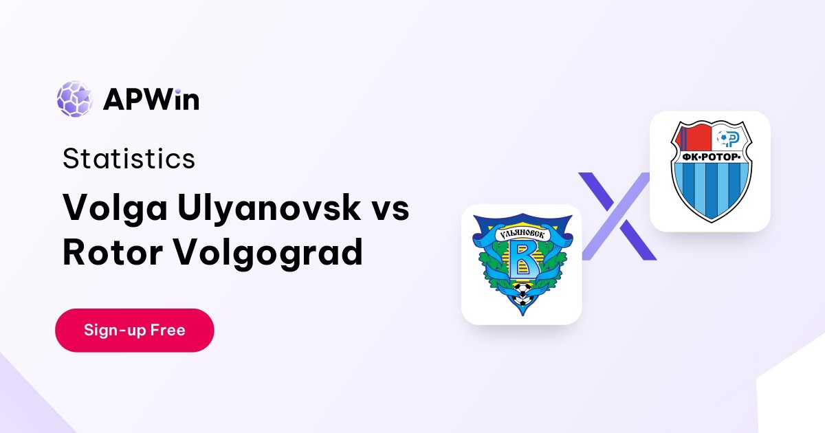 Volga Ulyanovsk vs Rotor Volgograd Preview, Livescore and H2H