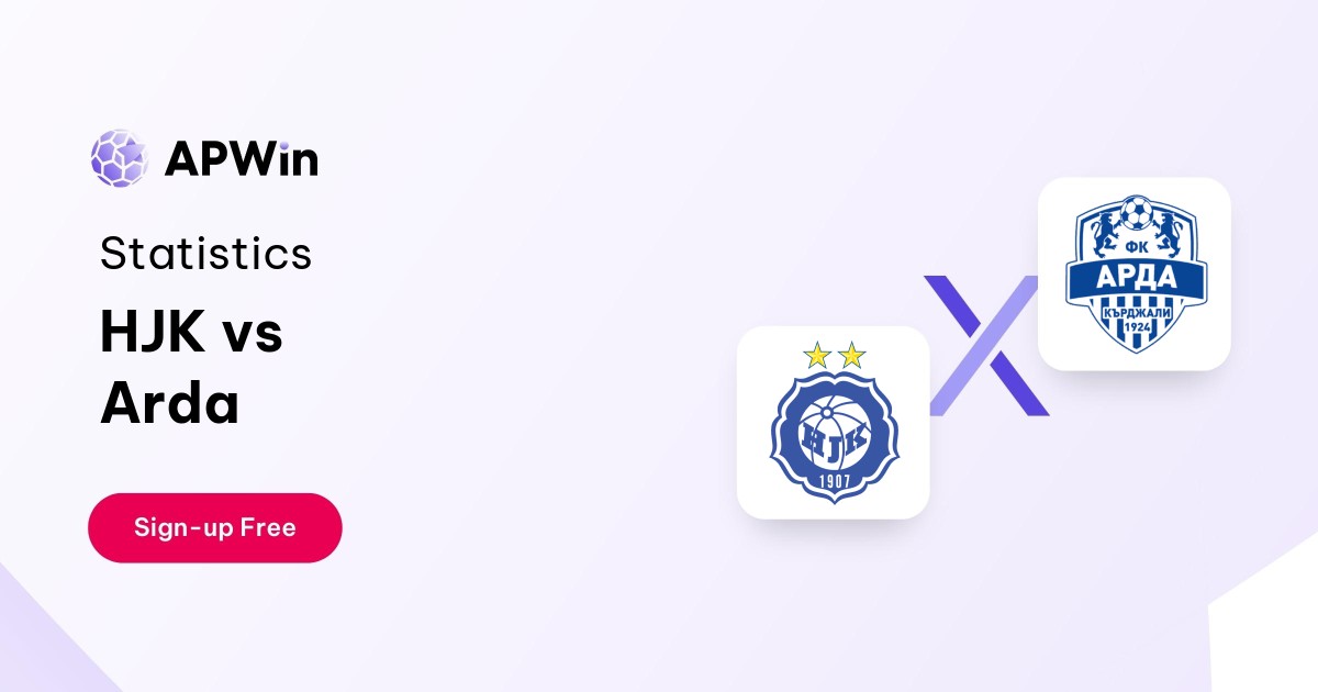 HJK vs Arda Preview, Livescore and H2H