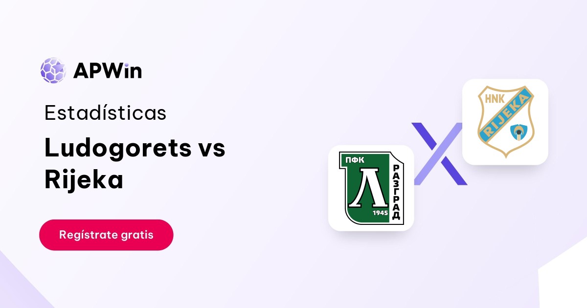 Ludogorets vs Rijeka: En vivo, Resultado y Estadísticas