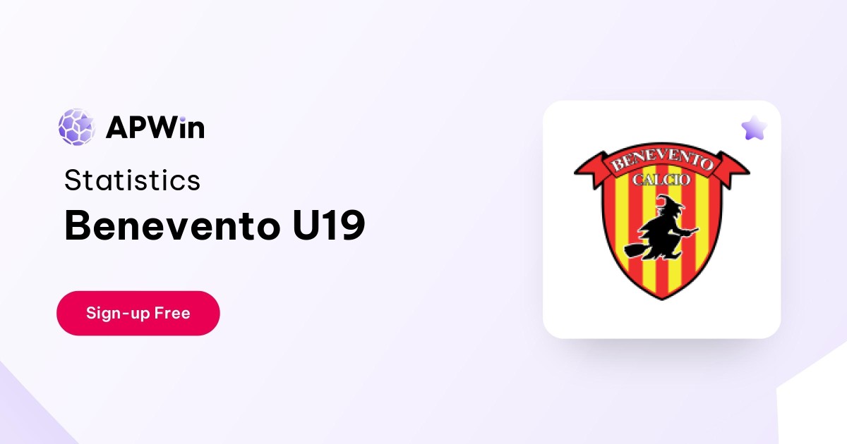 Benevento U19 Matches Results and Statistics APWin