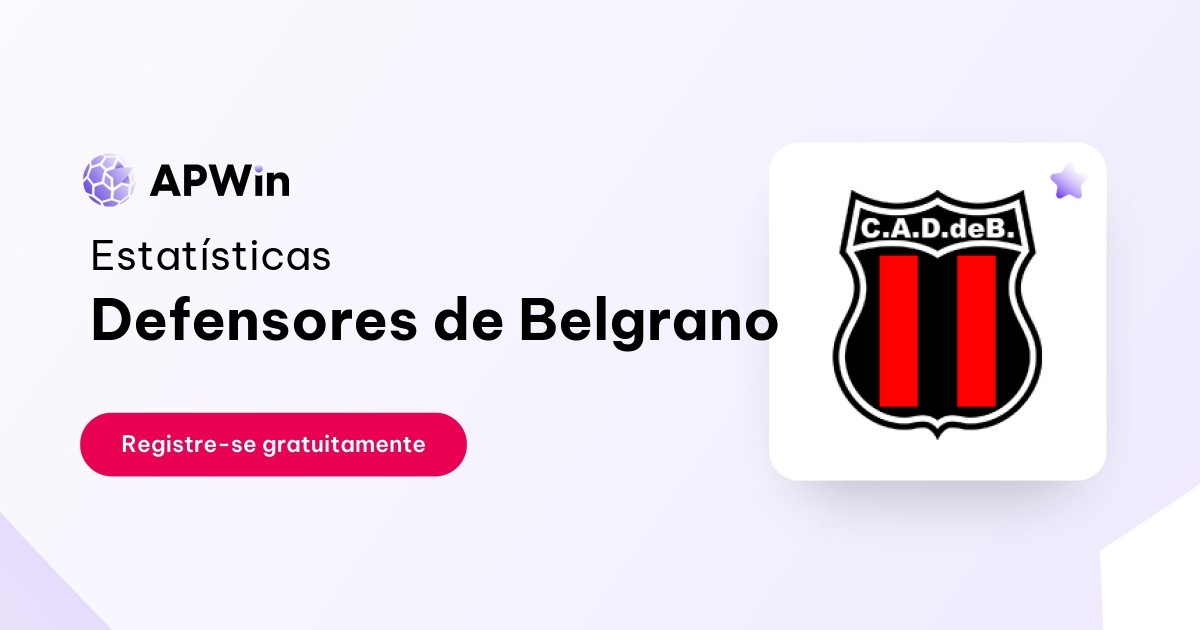Jogos Def. de Belgrano ao vivo, tabela, resultados