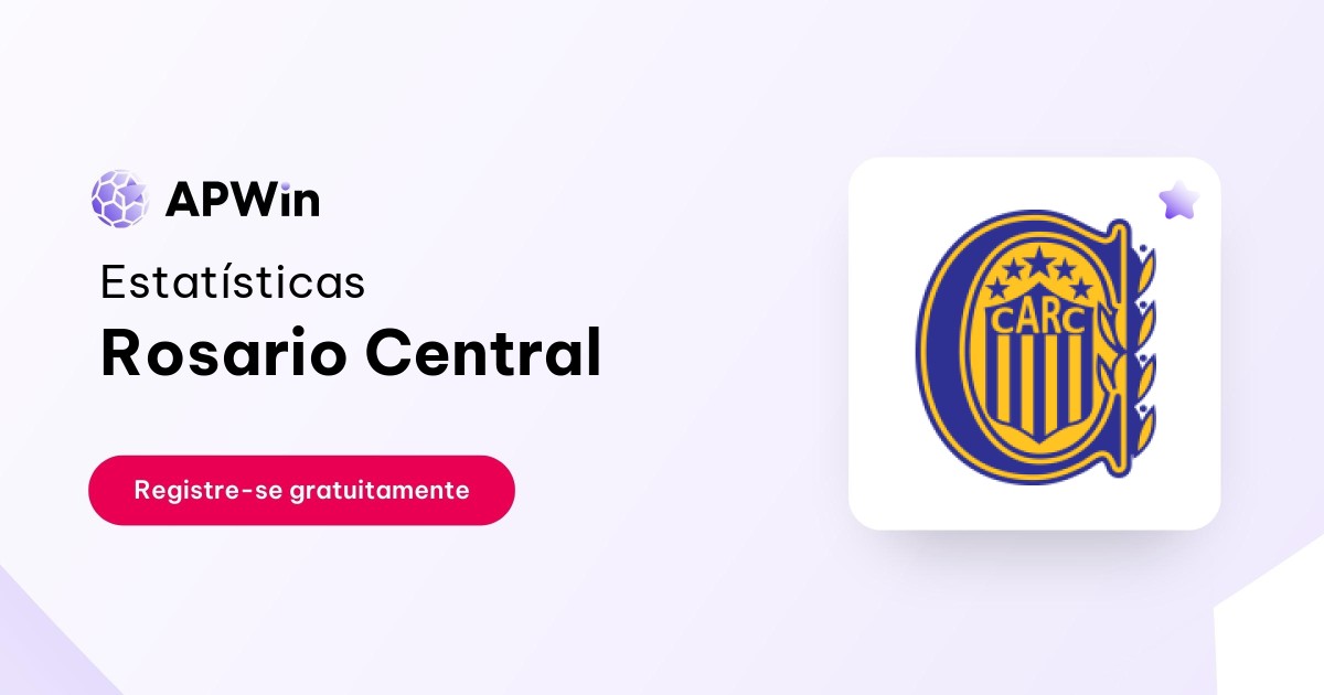 Jogos Rosario Central ao vivo, tabela, resultados