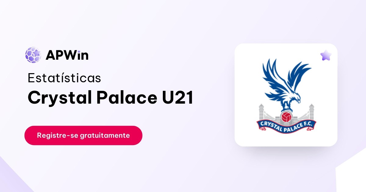 Jogos sem sofrer gols de Crystal Palace Sub 21 Premier League 2