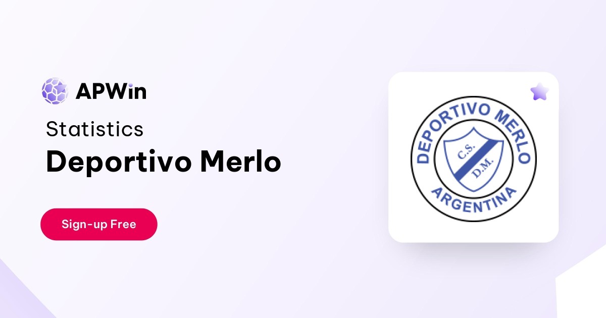 Deportivo Merlo - Statistics and Predictions