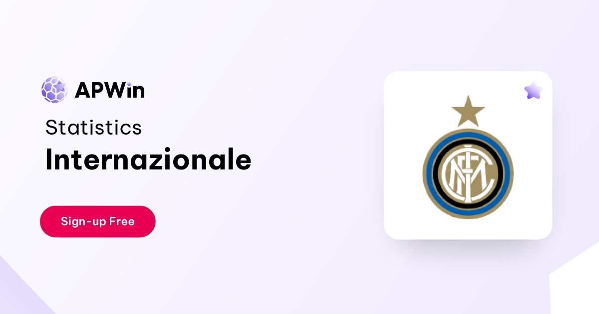 Internazionale Matches, Results and Statistics