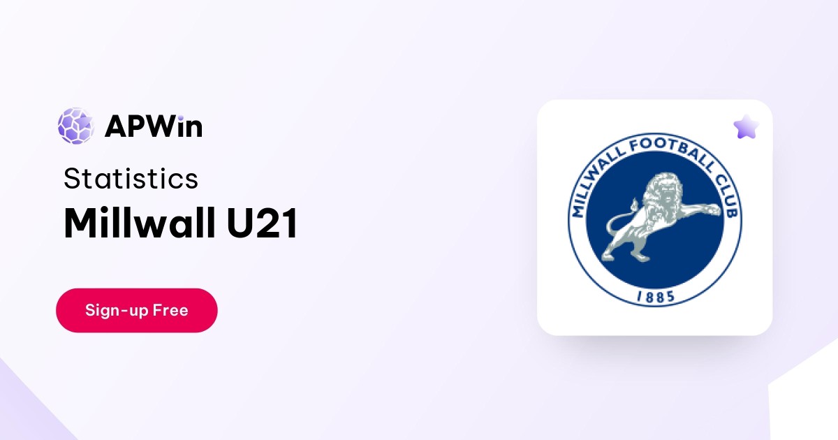 Millwall U21 Table, Stats and Fixtures - England