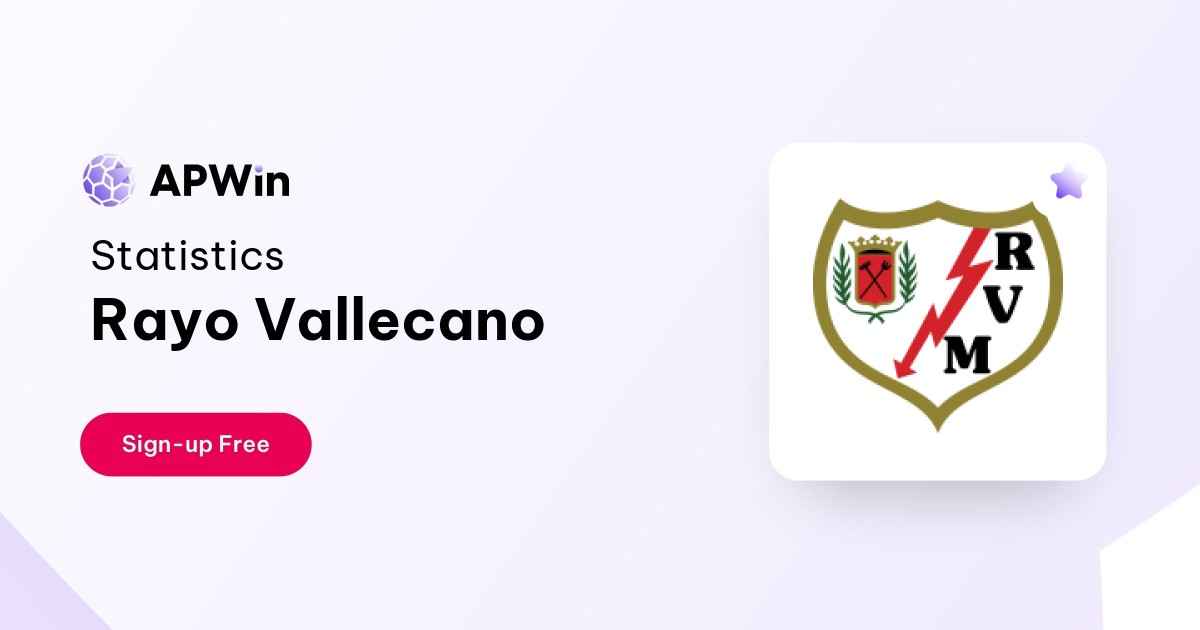 Rayo Vallecano Matches, Results and Statistics