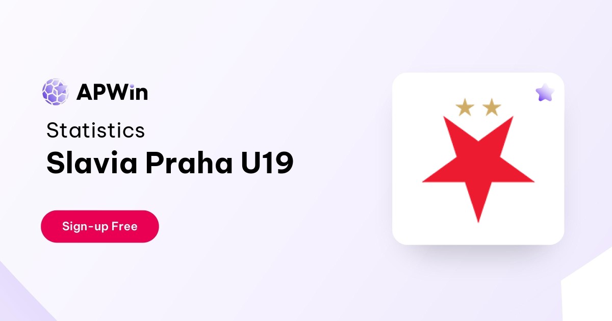 Slavia Praha U19 Table, Stats and Fixtures - Czech Republic
