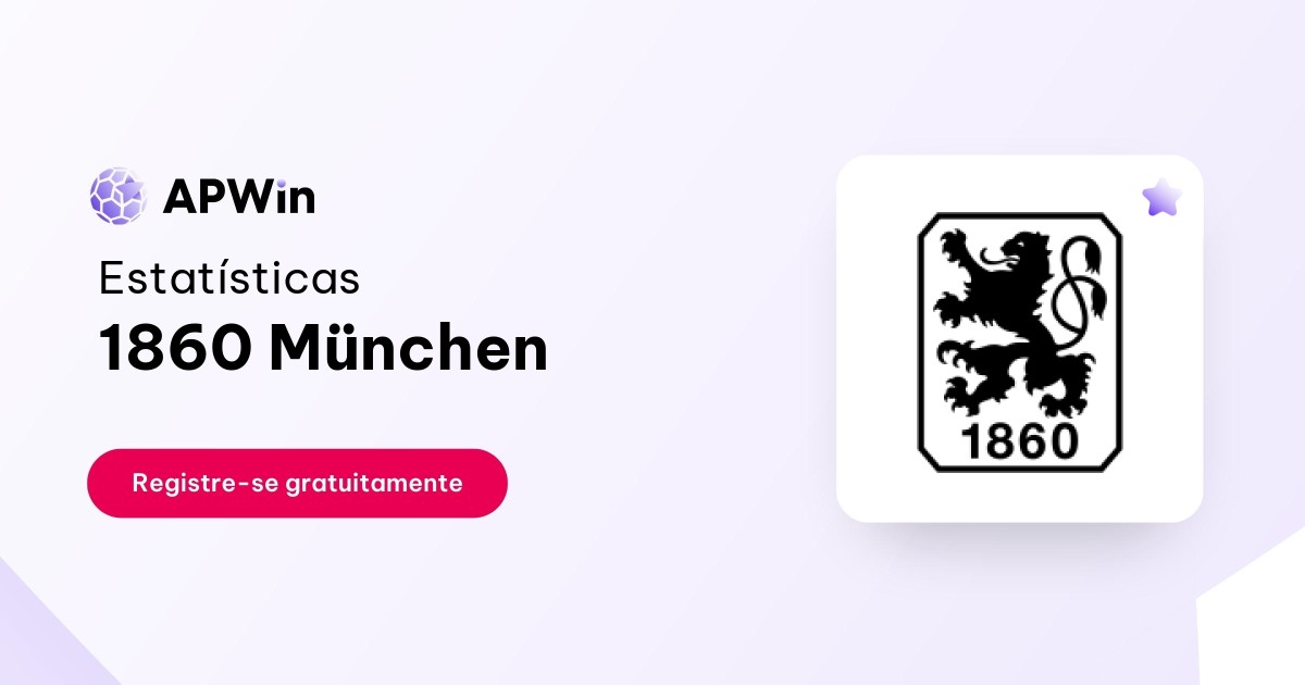 Classificações de 1860 München: 3ª Divisão da Alemanha 2023/2024